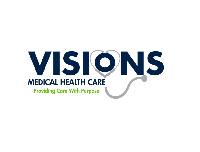 Visions Medical Health Care Logo